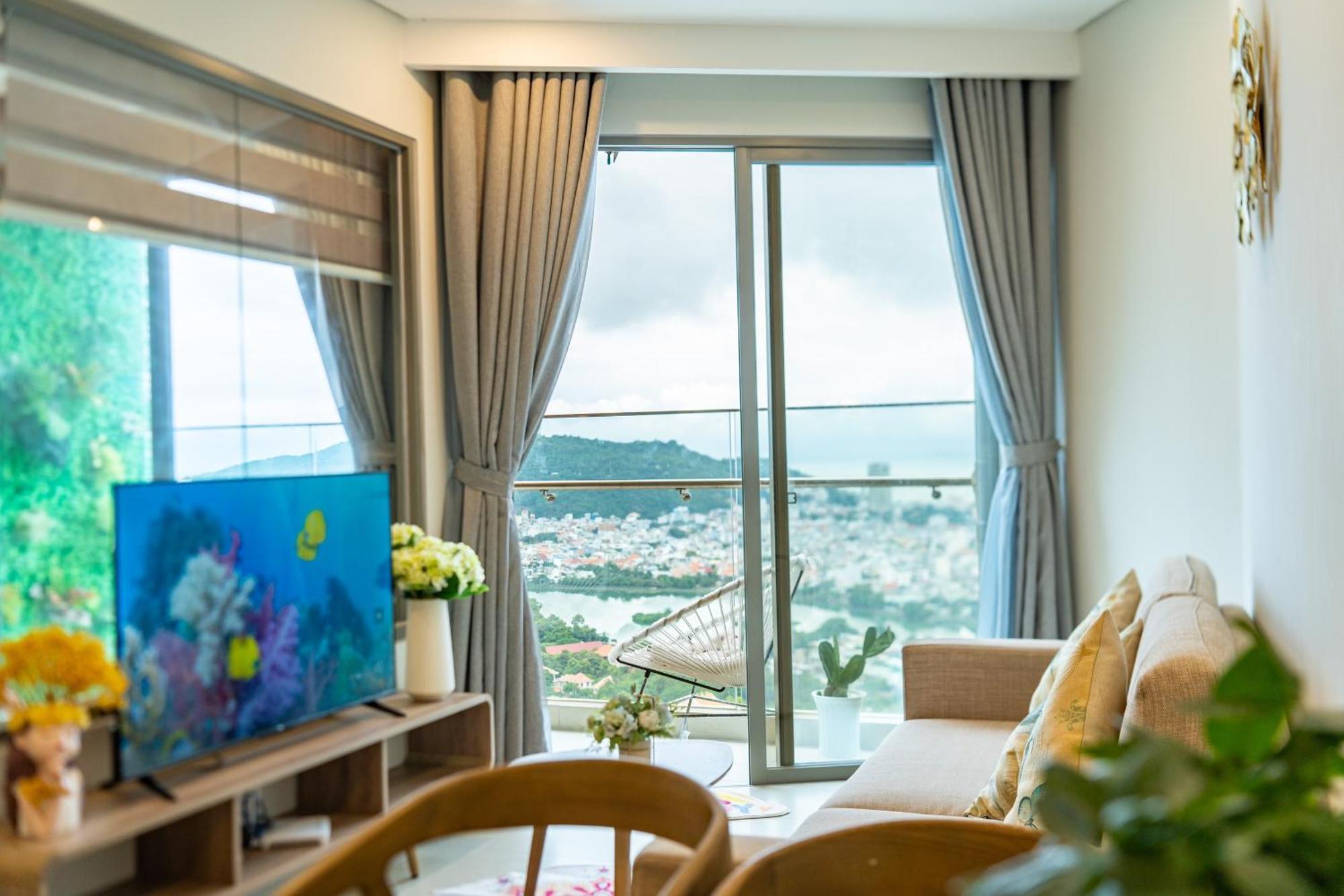 Infinity Pool Luxury Apartment The Song Vung Tau Dış mekan fotoğraf