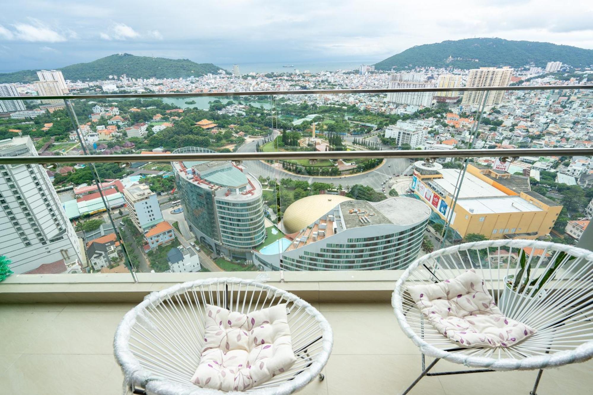 Infinity Pool Luxury Apartment The Song Vung Tau Dış mekan fotoğraf