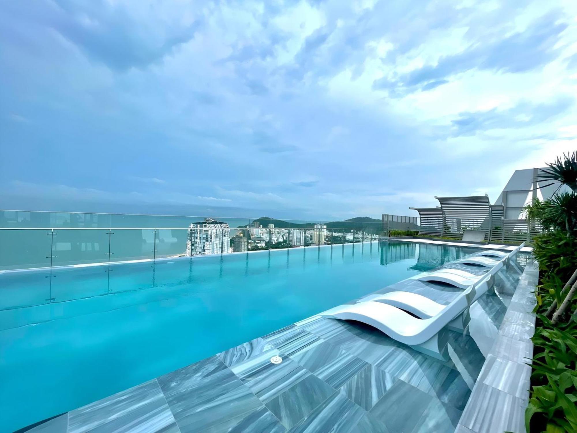 Infinity Pool Luxury Apartment The Song Vung Tau Dış mekan fotoğraf